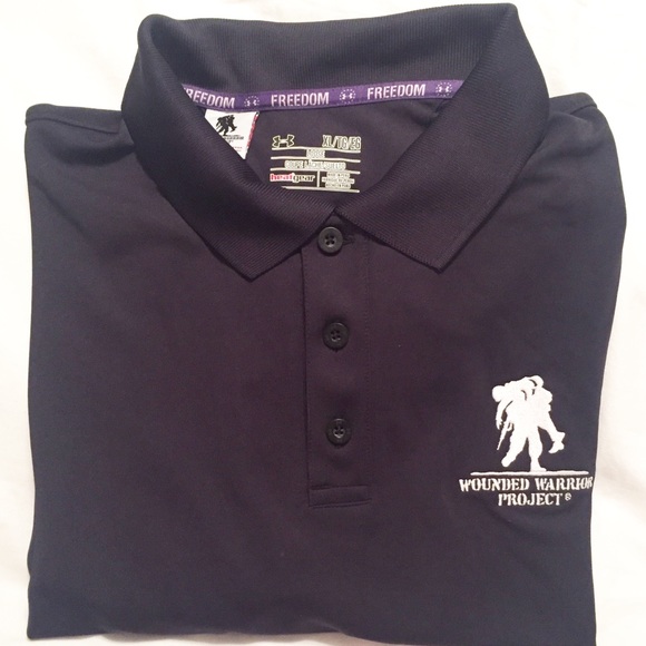 wounded warrior golf shirts